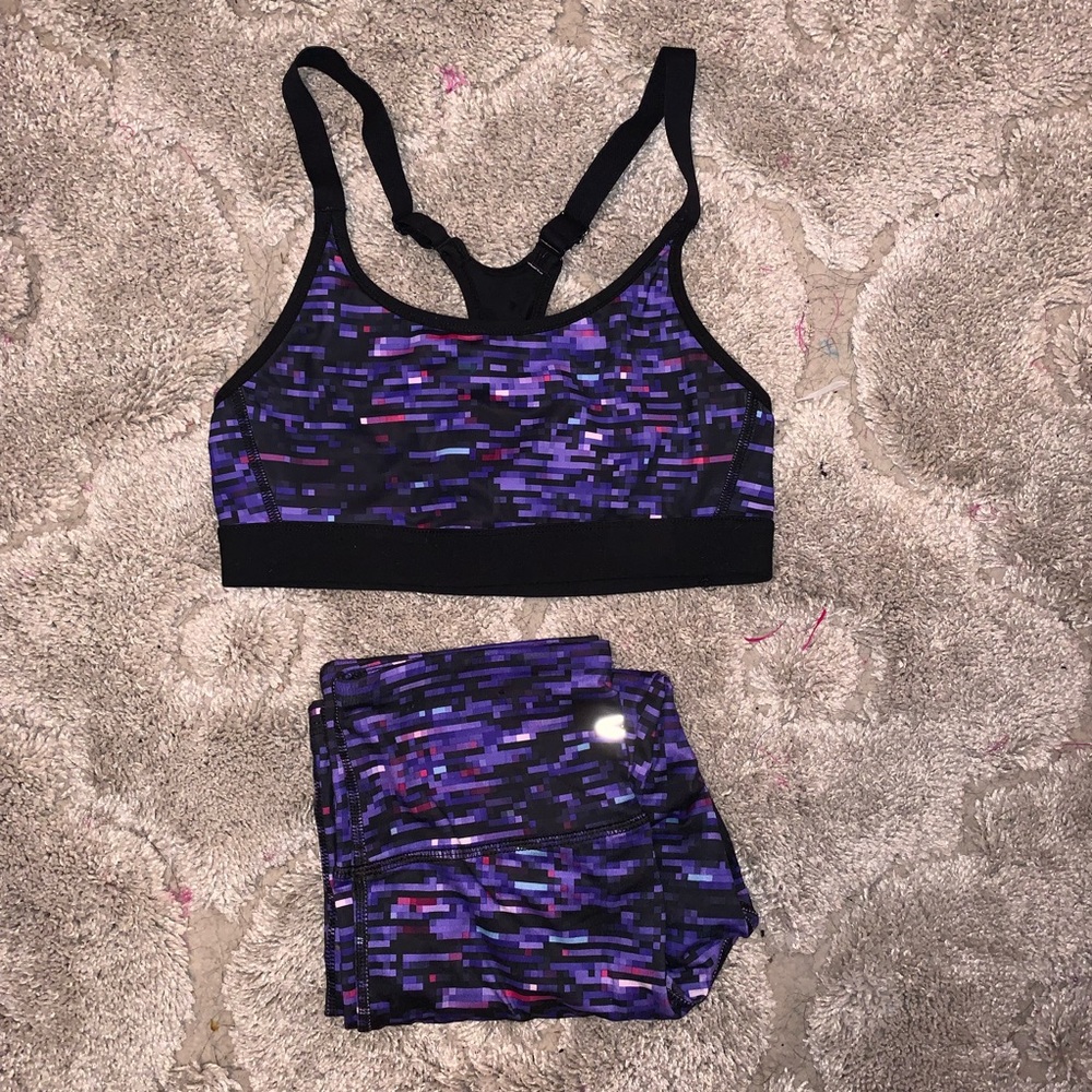 Sports bra and pant set